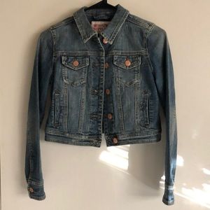 Jean jacket crop extra small
